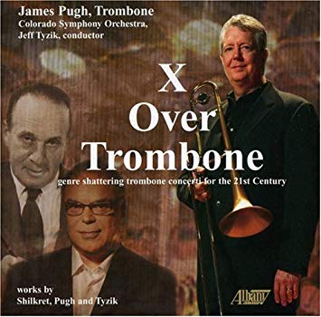 x over trombone album